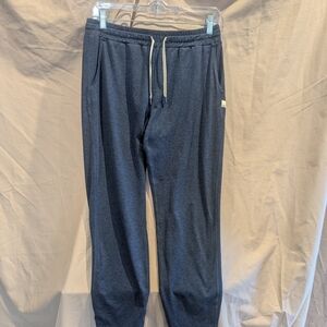 Vuori Heathered Blue Performance Jogger Pants Small